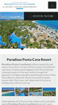 Mobile Screenshot of paradisuspuntacanahotel.com